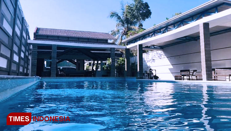 Selaras Prima pool, a nice comfy pool which secure your privacy. (PHOTO: Susi/TIMES Indonesia)