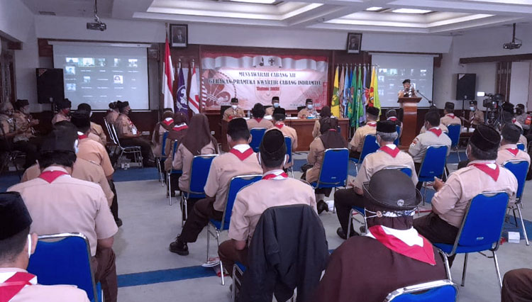 Jabat Ketua Kwarcab Pramuka Cabang Indramayu, Ini yang Dilakukan Erwin Purnama