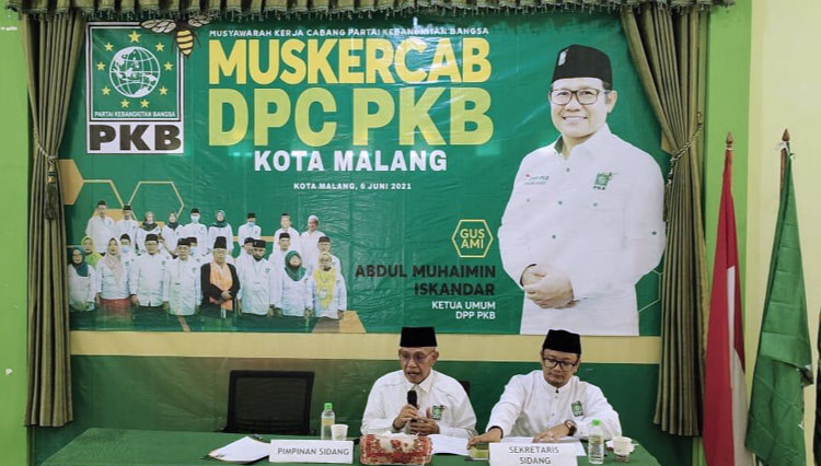 Pelaksanaan Muskercab DPC PKB Kota Malang. (Foto: PKB Kota Malang for TIMES Indonesia)
