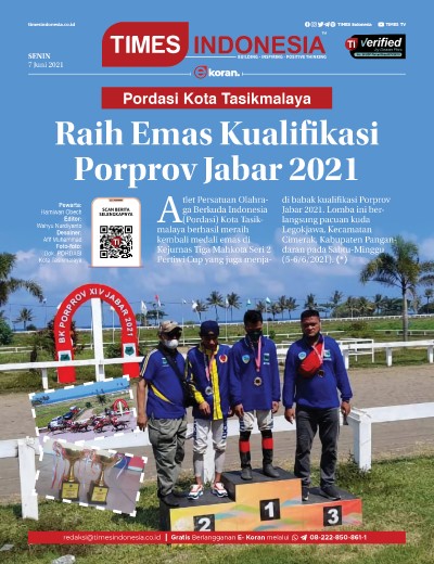 Edisi Senin, 7 Juni 2021: E-Koran, Bacaan Positif Masyarakat 5.0