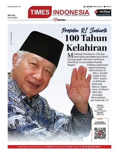 Edisi Selasa, 8 Juni 2021: E-Koran, Bacaan Positif Masyarakat 5.0