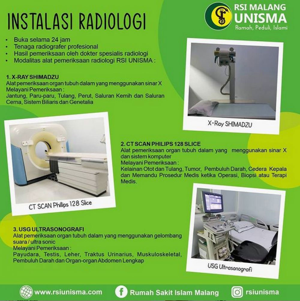 Instalasi radiologi unisma