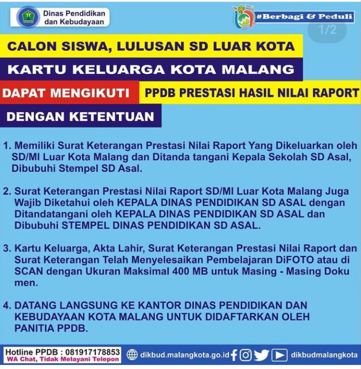 PPDB Kota Malang 1
