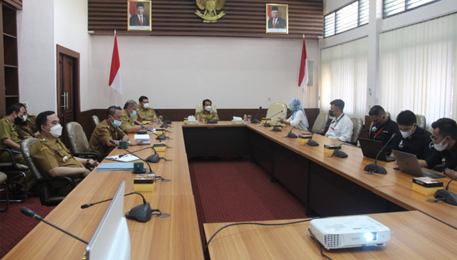 Sosialisasi Aplikasi Simpel Desa di Kabupaten Ciamis (foto: Humas Kabupaten Ciamis)