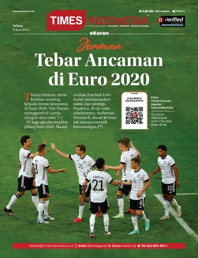 Edisi Selasa, 8 Juni 2021: E-Koran, Bacaan Positif Masyarakat 5.0