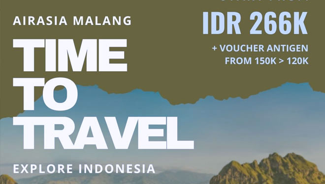 Air Asia Malang Presents New Promo for Domestic Flights