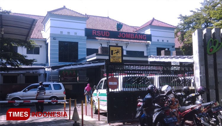 Rumah Sakit Umum Daerah (RSUD) Jombang tempat isolasi pasien diduga terpapar Covid-19 varian baru (Foto : Moh Ramli/TIMES Indonesia)