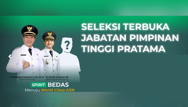 Seleksi Terbuka Jabatan Pimpinan Tinggi Pratama Kabupaten Bandung. (FOTO: Pansel Sekda for TIMES Indonesia) 