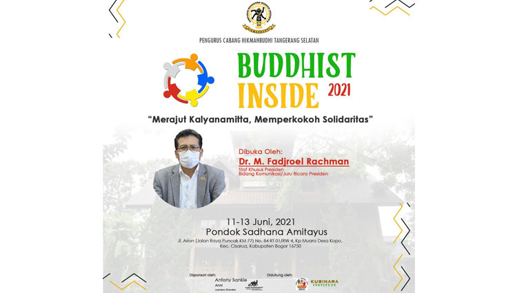 PC HIKMAHBUDHI Tangerang Selatan akan Laksanakan Buddhist Inside 2021