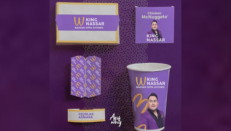 Tangkapan layar hasil kreatifitas dari akun instagram arifwhy