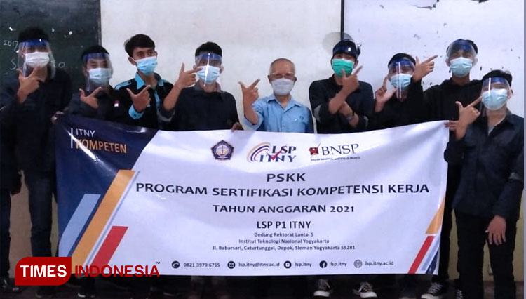 LPS P1 ITNY menerima hibah PSKK dari BNSP untuk 10 mahasiswa. (FOTO: Humas ITNY for TIMES Indonesia)