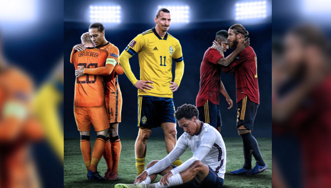 Sial, 5 pemain bintang absen di Euro 2020 akibat cedera (foto: twitter/@brfootball)