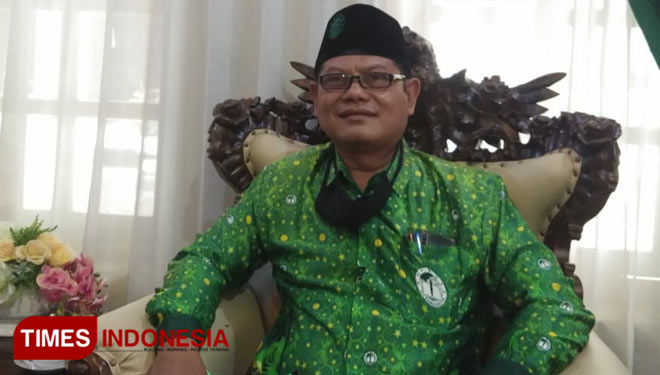 Syamsul Arifin, Ketua PC Pergunu Jombang (Foto : Rohmadi/TIMES Indonesia)