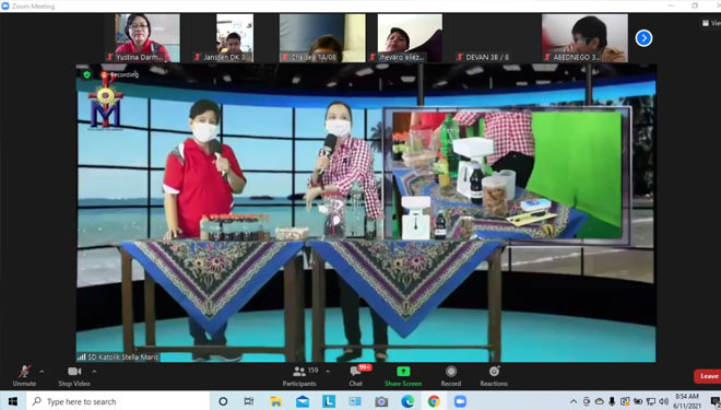 Kegiatan Belajar Virtual SD Katolik Stella Maris Surabaya Berupa Video Interaktif