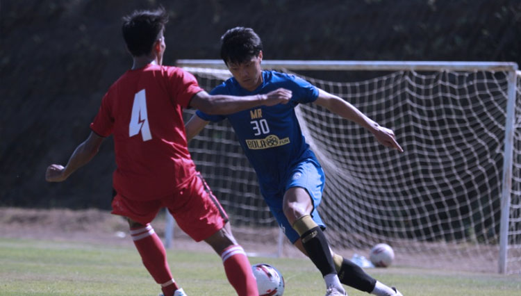 Pertandingan Arema FC vs PSHW (Foto: Arema FC)