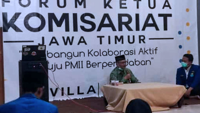 Rektor UIN Maliki Malang Bekali Ketua Komisariat PMII Se-Jawa Timur