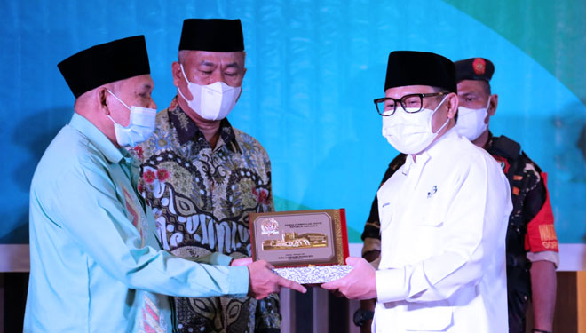 Wakil Ketua DPR RI Abdul Muhaimin Iskandar dalam silaturahim bersama para kiai NU se-Gorontalo. (FOTO: Dok. PKB)