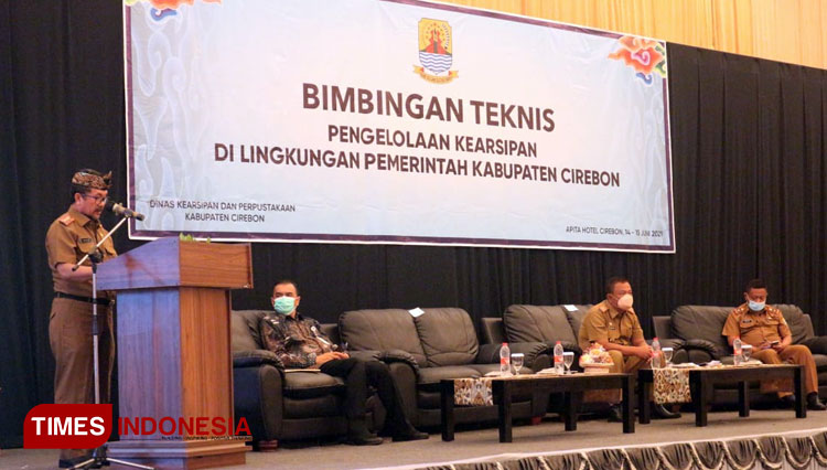 Bupati Cirebon Minta Instansi Pemerintah Kelola Arsip dengan Baik dan Benar