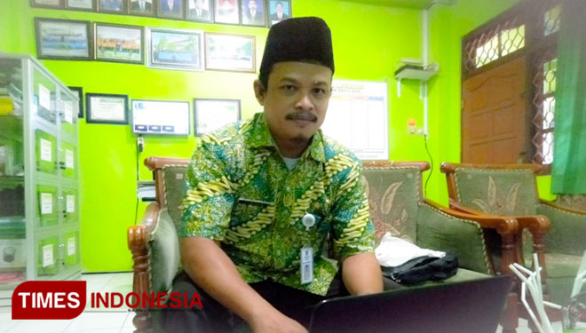 Ketua MGMP TIK Gresik Sunikan (Foto: Akmal/TIMES Indonesia).