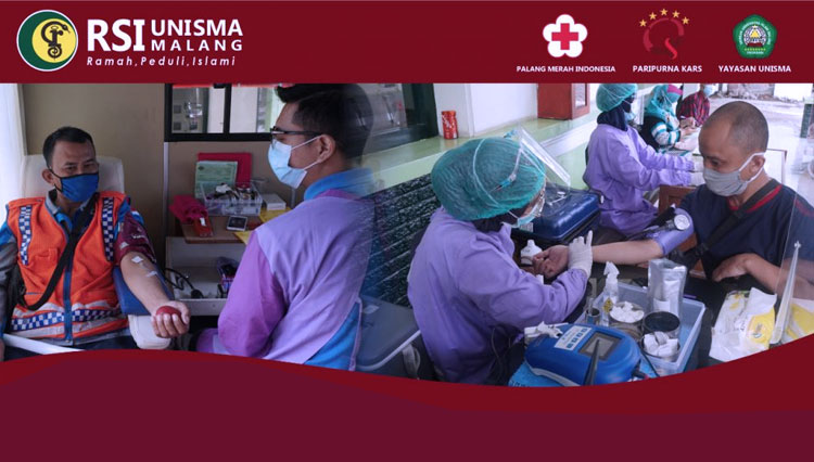 Hari Donor Darah Sedunia: RSI Unisma Gelar Donor Darah Bersama PMI Kota Malang.