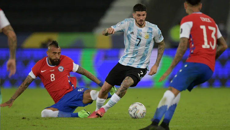 Gol Cantik Messi Gagal Bawa Argentina Raih Poin Penuh