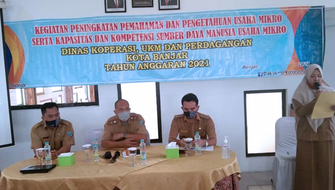 Dinas KUKMP Kota Banjar Latih Pelaku UKM Pemula Berwirausaha