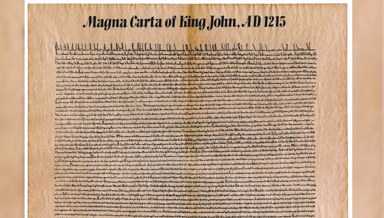 Piagam Magna Carta. 