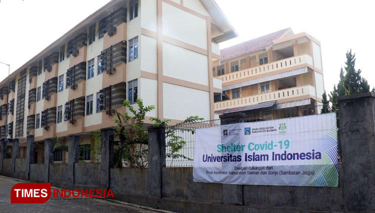 Shelter UII Siap Tampung Pasien Covid-19