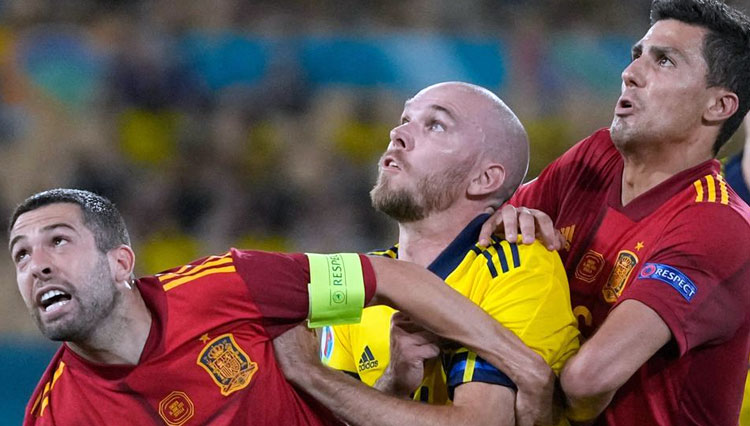 Kuasai Permainan, Spanyol Gagal Kalahkan Swedia