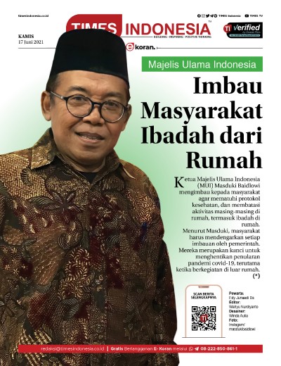 Edisi Kamis, 17 Juni 2021: E-Koran, Bacaan Positif Masyarakat 5.0