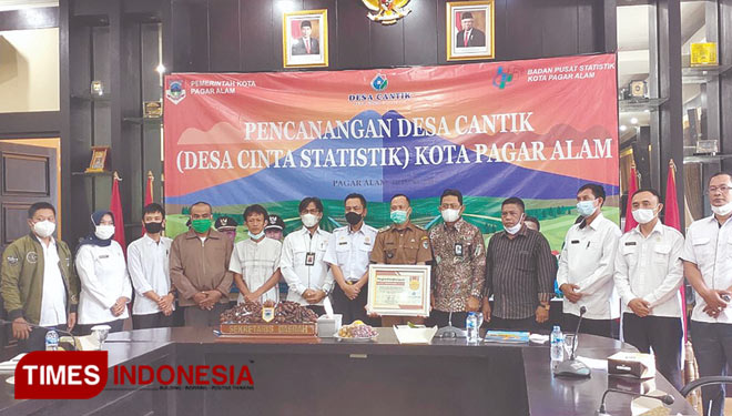 Dukung Pembangunan Daerah, Pemkot Pagaralam Canangkan Desa Cantik