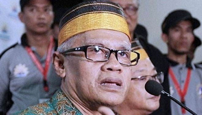 Ketua Umum Pimpinan Pusat (PP) Muhammadiyah Haedar Nashir. (FOTO: Jawapos.com)