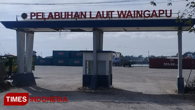 Terminal Pelabuhan Indonesia (Pelindo) III Waingapu, Kabupaten Sumba Timur NTT.(FOTO: Habibudin/TIMES Indonesia)