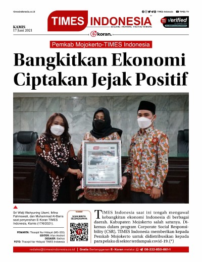 Edisi Kamis, 17 Juni 2021: E-Koran, Bacaan Positif Masyarakat 5.0
