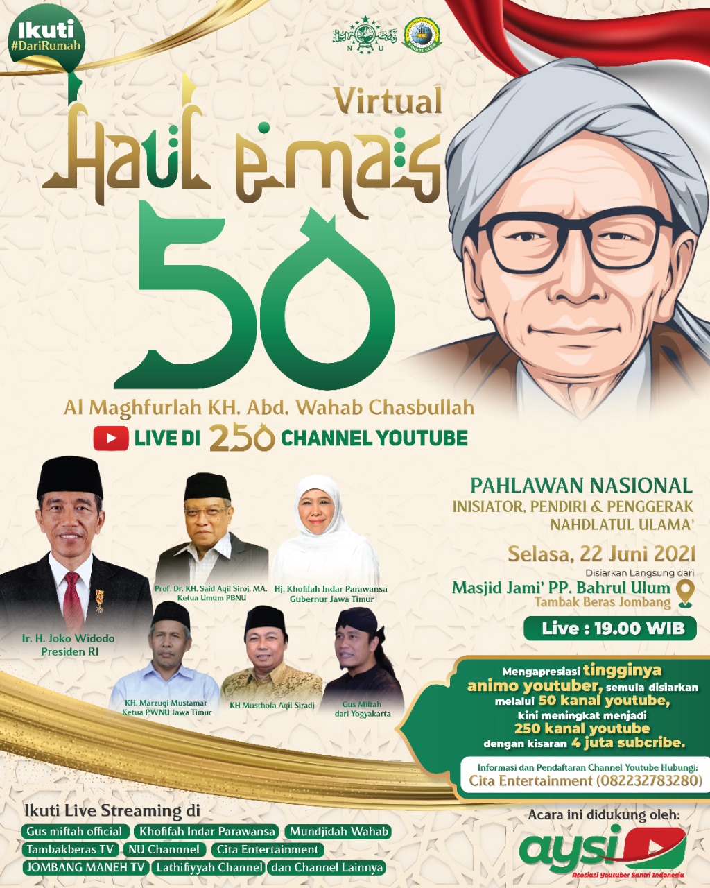 Haul Emas Wahab Hasbullah a