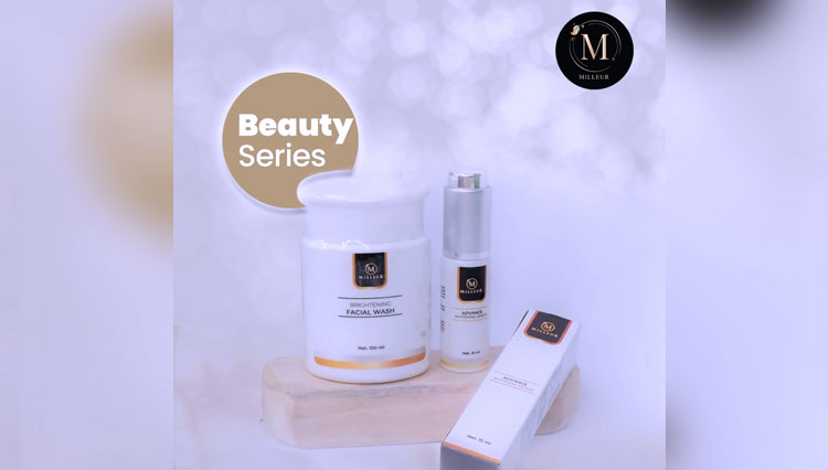 Produk Milleur Beauty menjadi salah satu produk skincare yang cocok untuk remaja. (FOTO: Milleur Beauty)