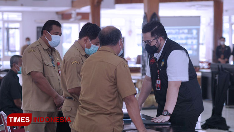Antisipasi Lonjakan Kasus Covid 19 Pemkab Kediri  Gelar  Antisipasi Lonjakan Kasus Covid 19 Pemkab Kediri  Gelar