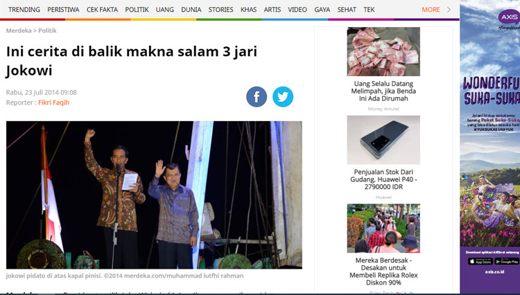 cek fakta Jokowi tiga periode 3