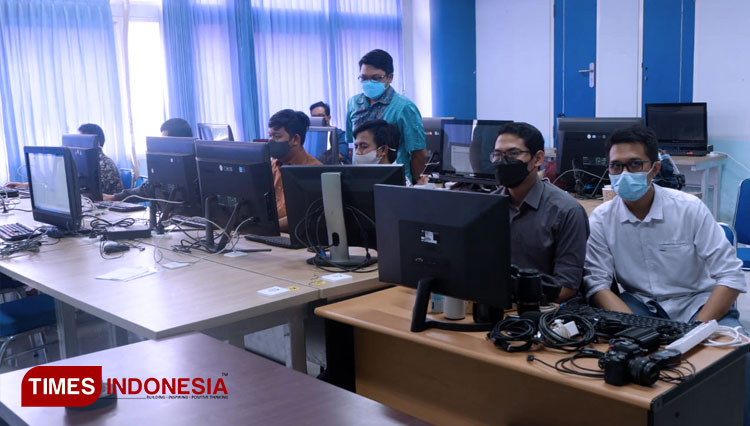 Pelaksanaan Kompetisi Mahasiswa Informatika Politeknik Nasional atau KMIPN di Polinema. (FOTO: Naufal Ardiansyah/TIMES Indonesia)