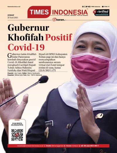 Edisi Jumat, 25 Juni 2021: E-Koran, Bacaan Positif Masyarakat 5.0