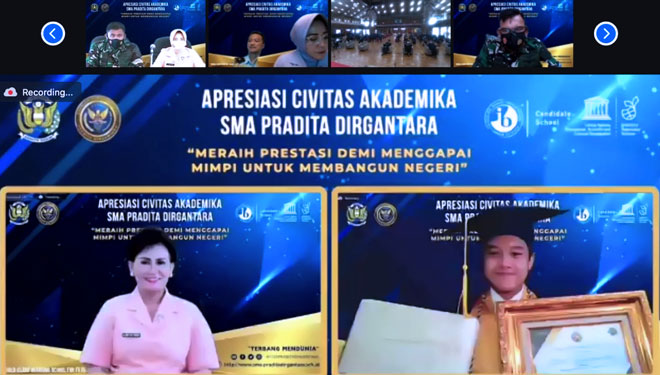 Alumni Pertama SMA Pradita Dirgantara Catat Rekor MURI Kelolosan SBMPTN 2021