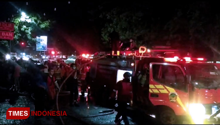 Toko Oli di Madiun Dilahap Api, Kebakaran Baru Padam 1,5