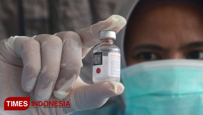 Ilustrasi vaksin Covid-19.(Dok.TIMES Indonesia) 