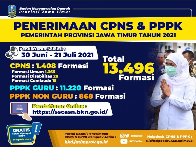 Penerimaan CPNS dan PPPK a