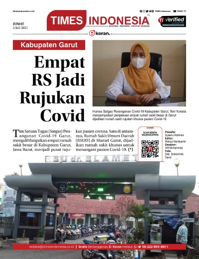 Edisi Jumat, 2 Juli 2021: E-Koran, Bacaan Positif Masyarakat 5.0