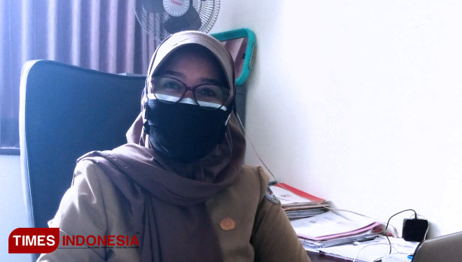 Marwati Kepala Bidang Partai Politik Dalam Negeri dan Organisasi Kemasyarakat Kesbangpol Bontang (Foto: Jumardi Salam/TIMES Indonesia)