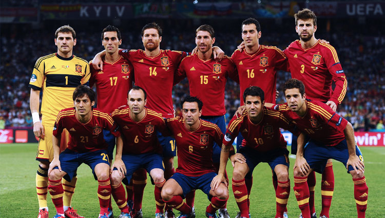 Skuat inti Spanyol di Piala Eropa 2020 (Sumber foto: @euro2020)