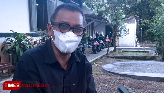 Manajer Pemasaran BNI 46 Bondowoso, Bambang Susilo saat dikonfirmasi (FOTO: Moh Bahri/TIMES Indonesia)