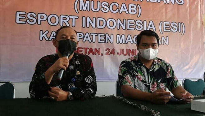 Musyawarah Cabang (Muscab) Esport Indonesia (ESI). (FOTO: KONI Magetan for TIMES Indonesia)