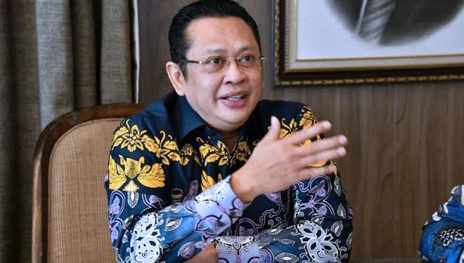 Ketua MPR RI Bambang Soesatyo di Kompleks Parlemen, Senayan, Jakarta. (FOTO: Dok. MPR RI).